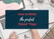 Write the Perfect About Page