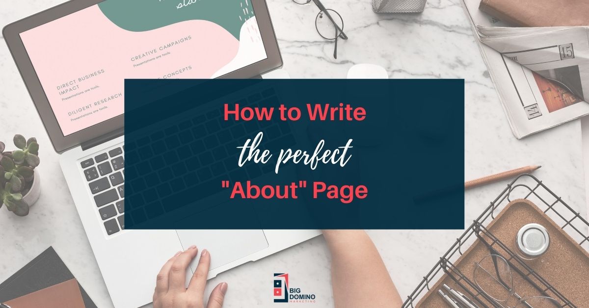 Write the Perfect About Page